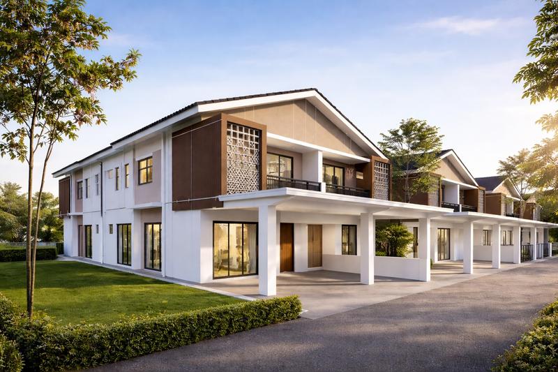 Cluster House For Sale in Bertam, Kepala Batas Penang | Freehold Modern Family Home RM564K