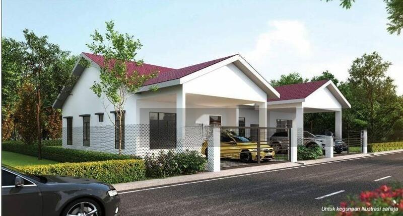 Semi-Detached House for Sale in Kampung Behor Gonchar, Seriab, Kangar, Perlis, Malaysia Property | Single Storey Freehold Bumi Lot