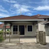 Semi-Detached House for Sale in Taman Haji Mokhtar, Kangar, Perlis, Malaysia Property | Single Storey Freehold Bumi Lot with Spacious Side Land
